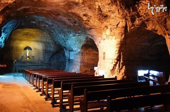 کلیسای نمکی زیرزمینی در کلمبیا