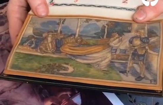 نقاشی های جالب و اسرار آمیز در کتاب های قدیمی