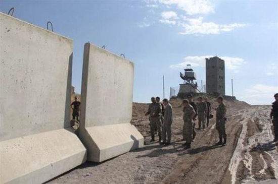 آغاز دیوارکشی در مرز ترکیه و ایران