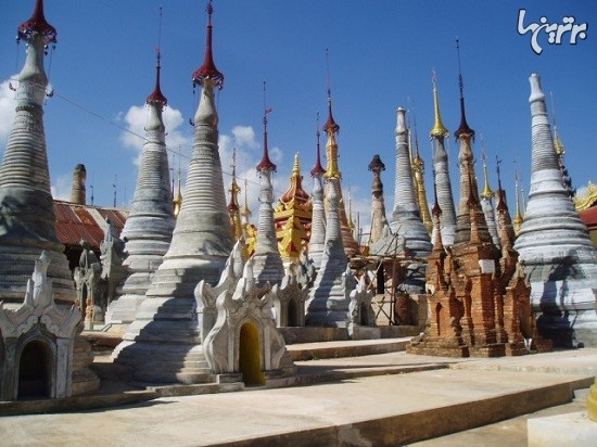 جاذبه معابد قرون وسطایی در میانمار