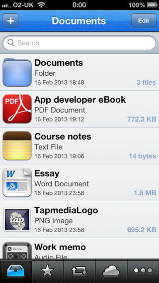 دانلود اپیلیکیشن مدیریت فایل در iOS