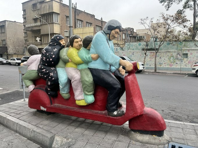 تبلیغ فرزندآوری به شیوه جدید در تهران!
