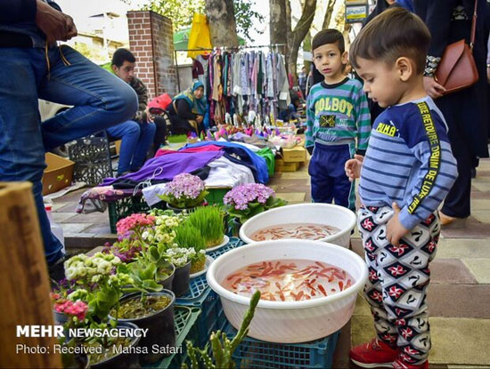بازار گرگان در آستانه عید نوروز