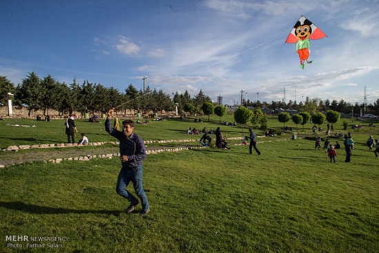 جشنواره بادبادک‌ها در قزوین