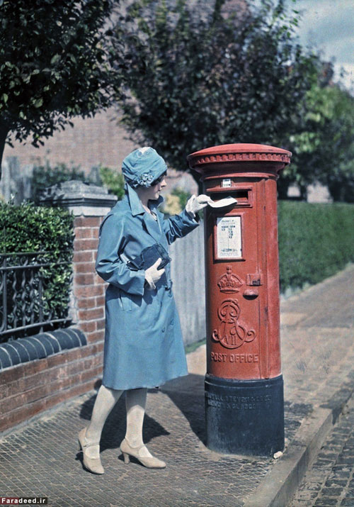 آلبوم رنگی از انگلستان 90 سال قبل