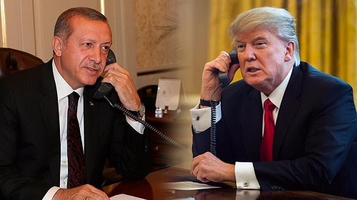 ترامپ و اردوغان درباره لیبی گفت‌وگو کردند