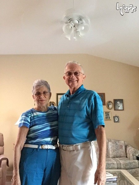 لباس پوشیدن هماهنگ و جالب پدربزرگ و مادربزرگ