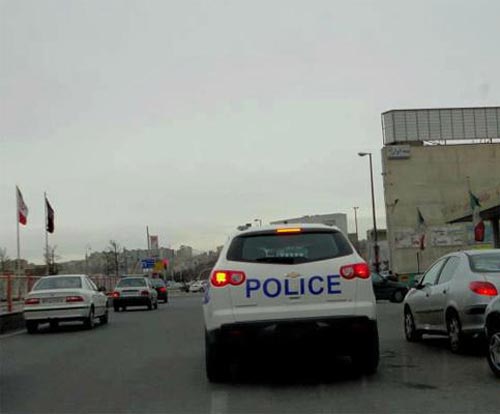 خودرو آمریکایی پلیس تبریز! +عکس