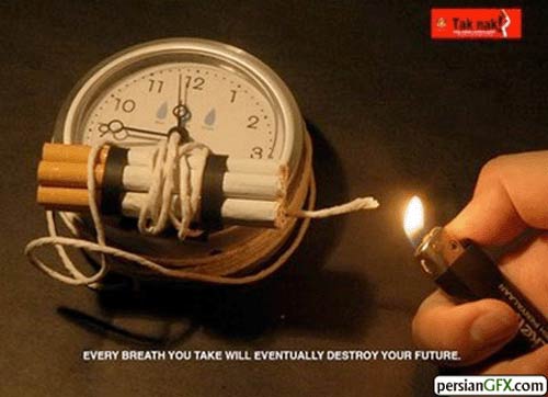 قدرتمندترین آگهی های تبلیغاتی ضد سیگار