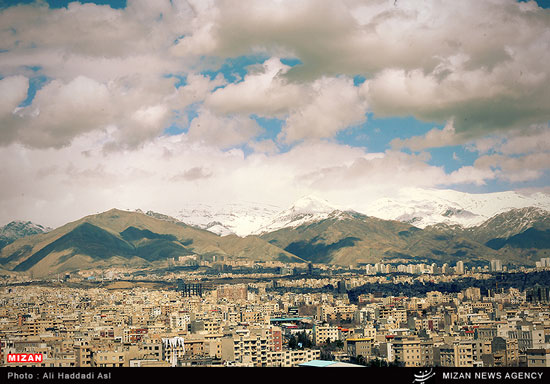 عکس: تهران از نمایی دیگر