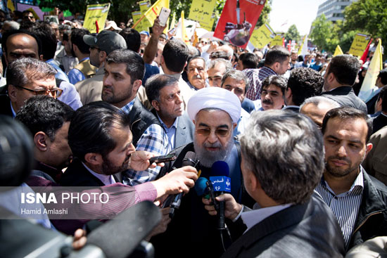 روحانی: ملت ایران پاسخ قاطعی به آمریکا داد
