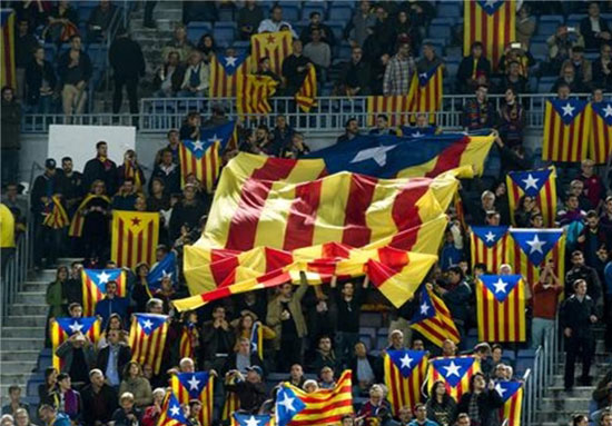 پرچم کاتالونیا آزاد شد