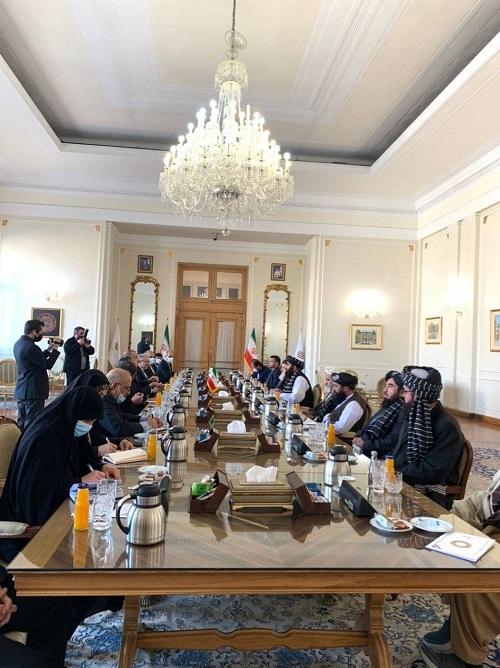 اولین دیدار وزیران خارجه ایران و طالبان در تهران