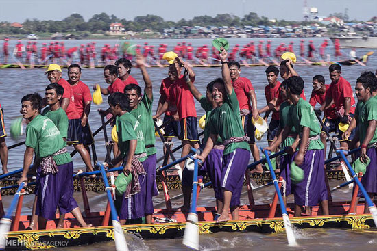 عکس: جشنواره آب در کامبوج
