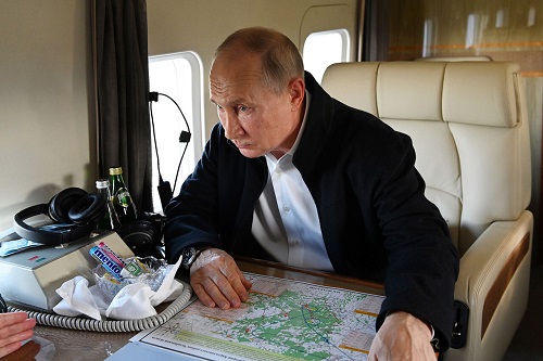 پوتین: بلایای طبیعی در روسیه بی‌سابقه است