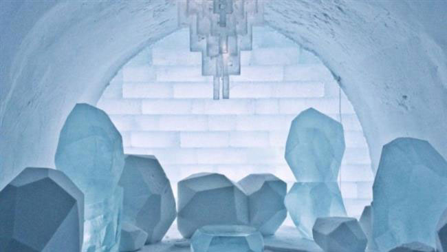 بزرگترین هتل یخی جهان در سوئد