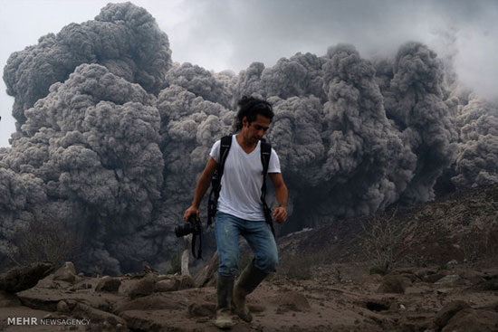 عکس: فعالیت های آتشفشانی سال 2014