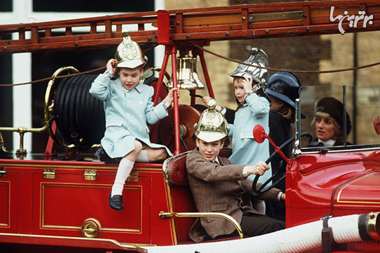 عکس: کودکی های شاهزاده ویلیام و کیت میدلتون