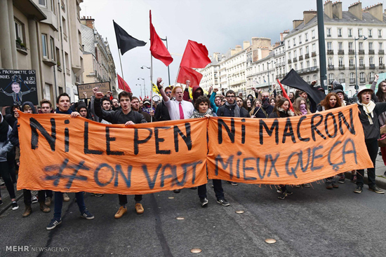 اعتراض به نتایج انتخابات در فرانسه‎