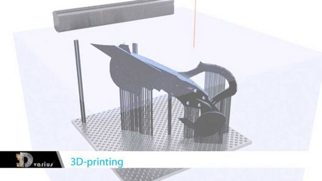 ساخت ویولن با 30هزار لایه به وسیله چاپگر سه‌ بعدی