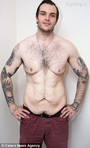 کاهش وزن باورنکردنی مرد با انگیزه! +عکس