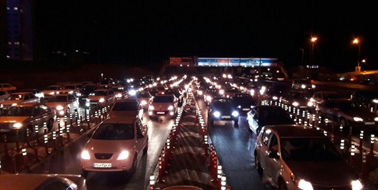 ترافیک فوق‌سنگین در ورودی‌های شرقی تهران