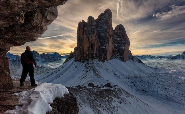 سه قله ایتالیایی در عکس روز نشنال جئوگرافیک