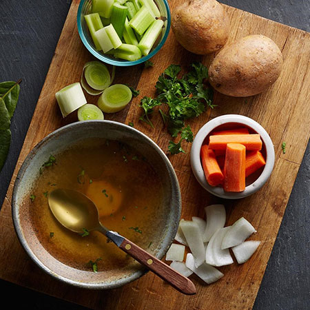 استاک سبزیجات؛ ترکیبی جادویی برای انواع سوپ