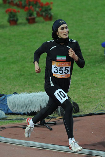 لیلا ابراهیمی، دختر رکوردشکن