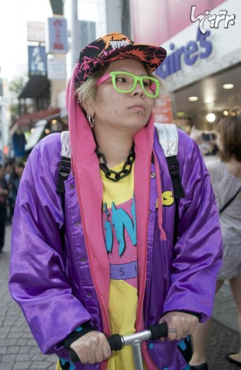 ظاهر عجیب مردم ژاپن در خیابان ها +عکس