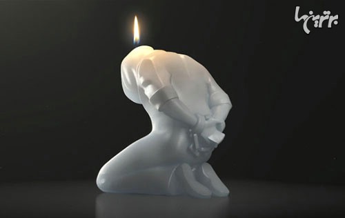 شمع های زیبا و خلاقانه +عکس