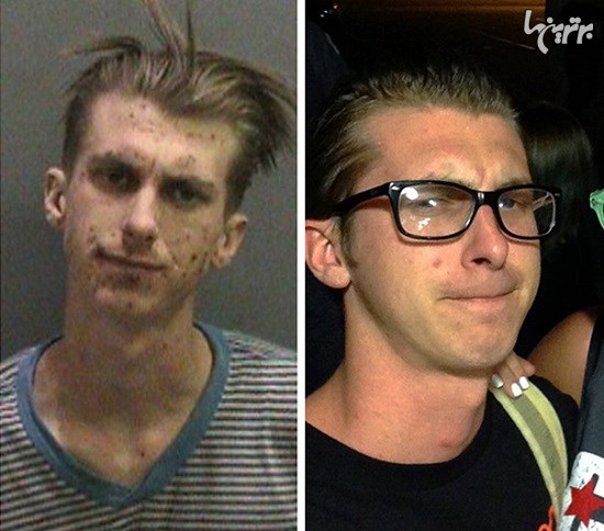 تصاویری از قبل و بعد از ترک کردن مواد مخدر