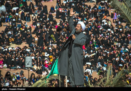 بزرگترین تعزیه میدانی کشور در صحرا رود فسا - شیراز