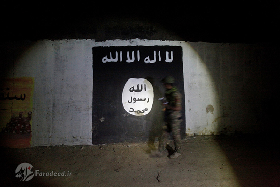 کشف پادگان زیرزمینی داعش در موصل