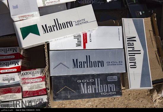 امحا 33 میلیون نخ سیگار قاچاق
