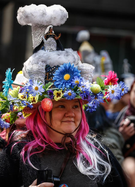 رژه کلاه در نیویورک در روز عید پاک +عکس