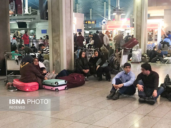 سرگردانی ۷۲ ساعته مسافران در فرودگاه امام