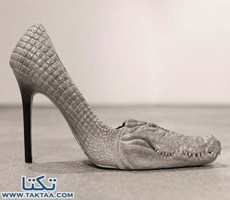 عکس:خانمها حاضرید این کفش را بپوشید؟