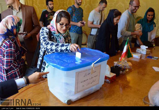 حضور ایرانیان مقیم اروپا در انتخابات