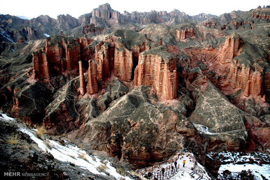 «گانسو»؛ مظهر زیبایی زمین در چین +عکس