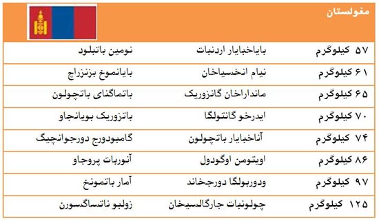 دیدار سیاسی روی تشک کشتی