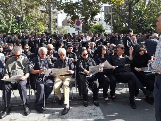 بدرقه «عزت سینمای ایران» با فریاد تسلیت انتظامی