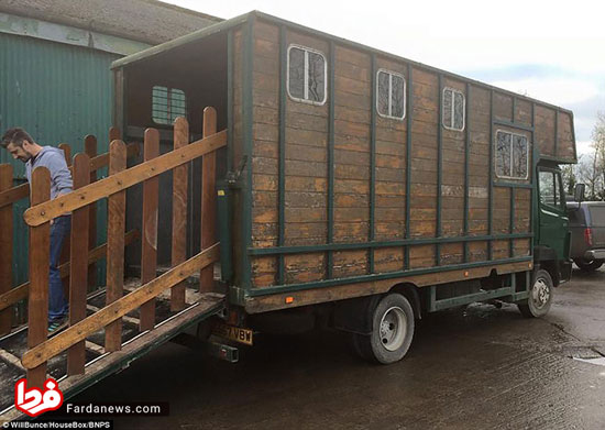 خانه ای در یک کامیون اسب‌کش!