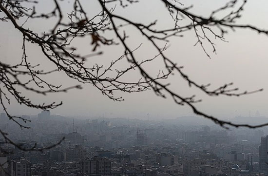 عکس: هوای تهران همچنان ناسالم