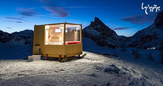 اتاقی برای ماجراجویی در کوههای دولومیت