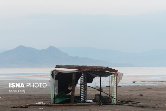 طوفان‌های نمکیِ دریاچه‌ی ارومیه