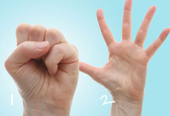 ۱۰ تمرین ورزشی برای دست‌ها و انگشت‌ها