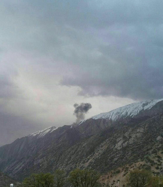 سقوط هواپیمای ترکیه‌ای در حوالی شهرکرد