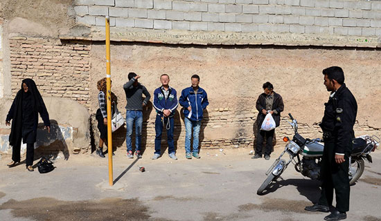 عکس: جمع‌ آوری معتادان پرخطر شیراز