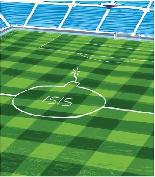 کاریکاتور: برنامه داعش برای جام جهانی لو رفت!